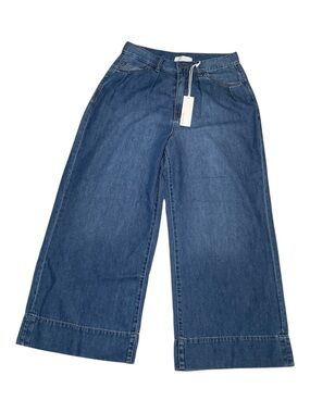 Habitual relaxed Cropped pleated Jeans sz 6 or 28